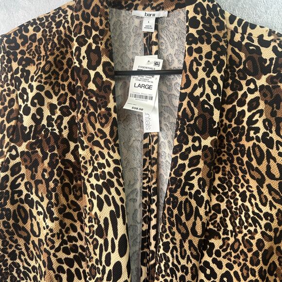 Bar III Women's Animal-Print Boyfriend Blazer - Size L - NWT - Picture 9 of 11